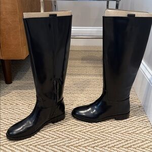Like New Chic MADEWELL Black Leather Riding Boots 7.5